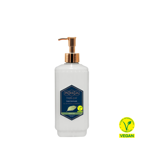 Pereja Olívaolajos Kéz- és Testápoló 250 ml – Zöld Tea