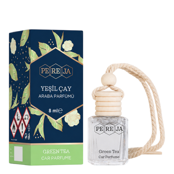 Pereja Autóillatosító 8 ml - Zöld Tea